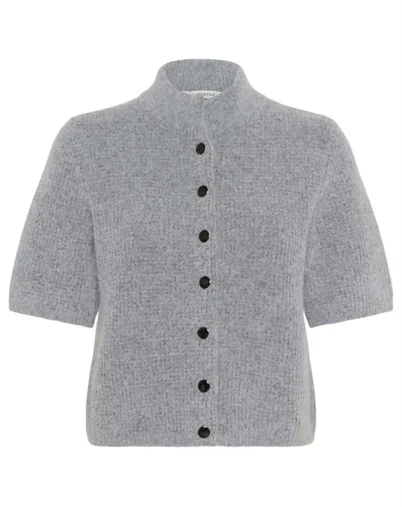 Gestuz - Alpha GZ Short Cardigan - Pearl Blue