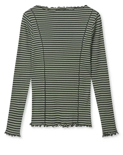 Mads Nørgaard - Stripe Siri Trøje - Sea Spray/Black