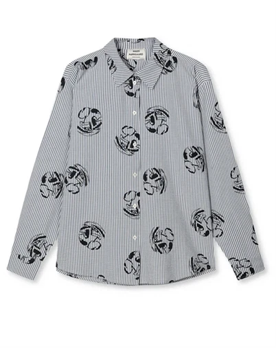Mads Nørgaard - Crelly Skjorte - Vintage Indigo